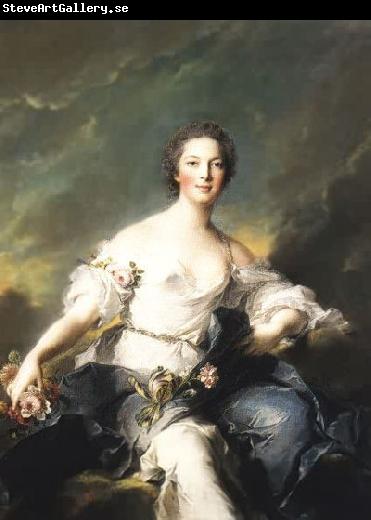 Jjean-Marc nattier Portrait of Angelique d'Allonville de Louville